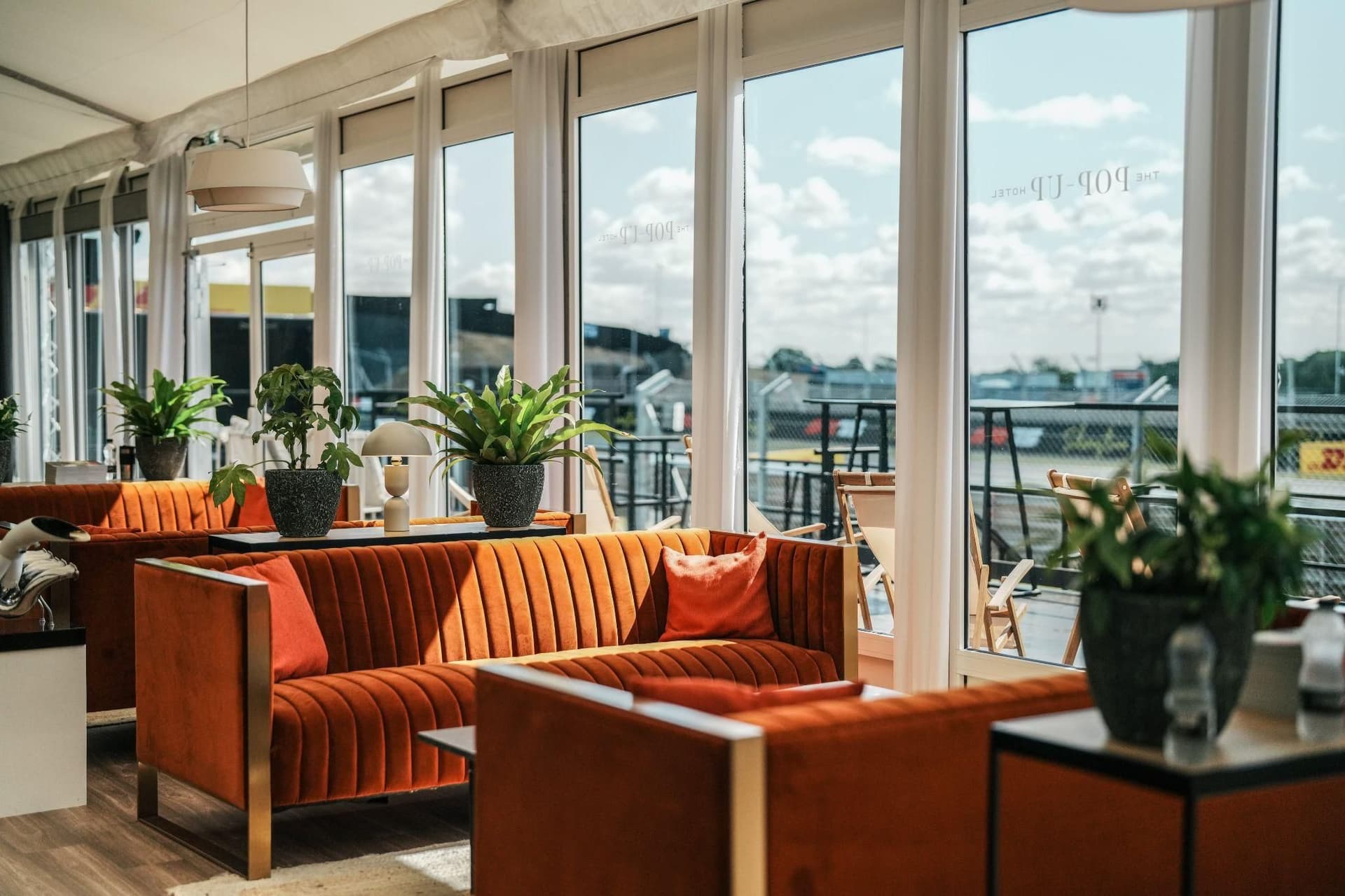 The lounge bar